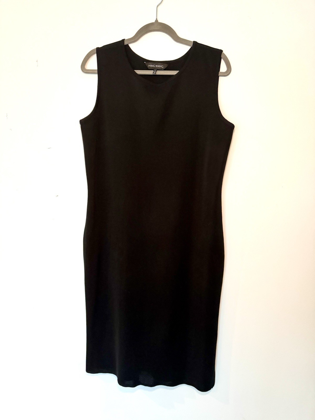 MING WANG Essential Classic Basic Black Knit Tank… - image 14