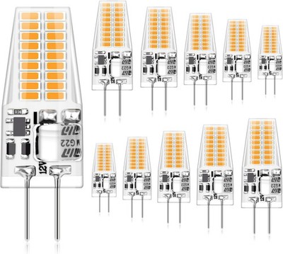 Auting G4 LED Lampen, 3W Led g4 Birne Warmweiß 3000K Ersatz 30W Halogenlampen