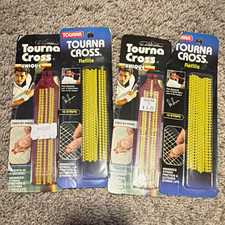 Tourna Tourna Cross TC-1 Tennis String Savers lot. 2 tools and 30 strips total