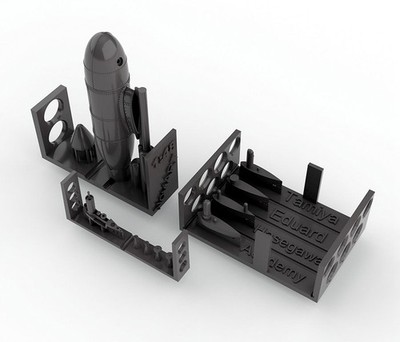 DEAD Design 1/48 Mitsubishi A6M2b/3/5 Reisen Drop Tanks for Eduard/Tamiya kits