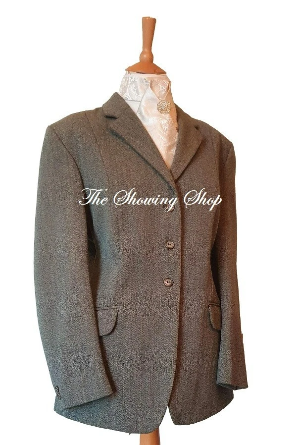 Veste Shires Keepers Tweed Show Homme - Marron - Taille 38 - Chasse Hacking