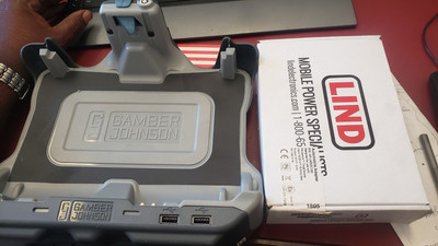 Gamber Johnson Getac UX10 Tablet Docking Station WITH POWER 7160-1252-03