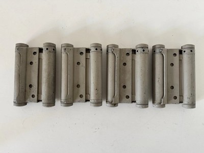 Chicago Triplex 4'' Saloon Cafe Door Double Action Spring Hinges Set 4
