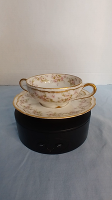 Theodore Haviland Limoges France Bouillon Cup and Saucer | eBay