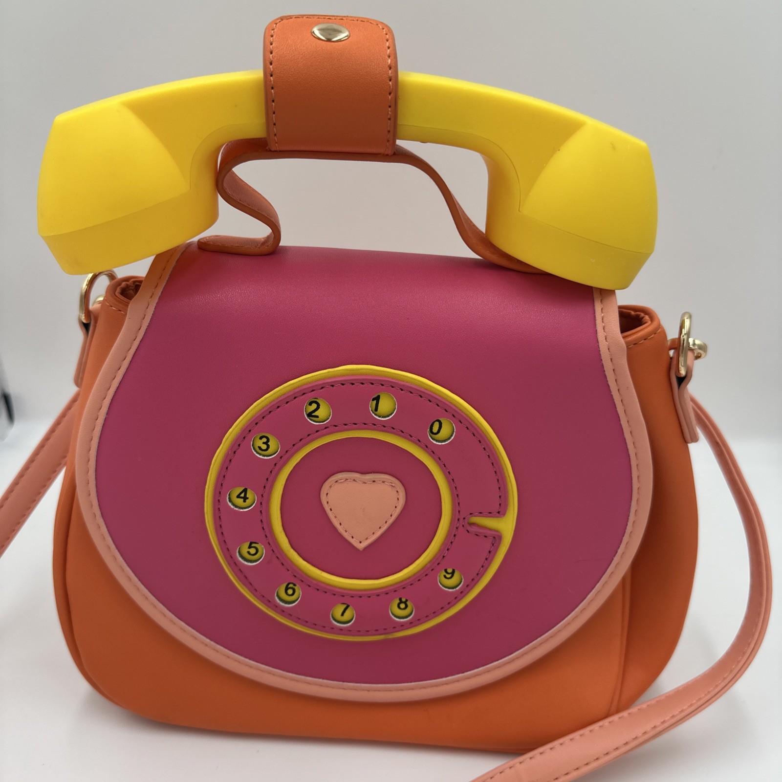Bewaltz Ring Ring Phone Convertible Handbag Fruity Fresh Pink No Wires