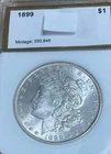1899 MORGAN SILVER DOLLAR PCI $1
