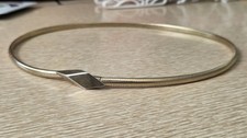 Vintage Stretch SNAKE CHAIN BELT Gold Tone Metal 24"-29"
