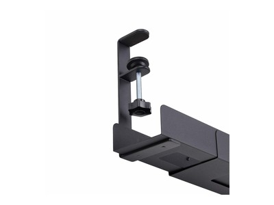 StarTechcom Kabelmanagement-Tray unter dem Schreibtisch schwarz CALB-DESK-KABEL-TRAY