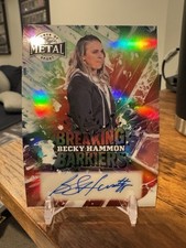 2025 Leaf Metal Women of Sport Breaking Barriers Becky Hammon Auto #/3