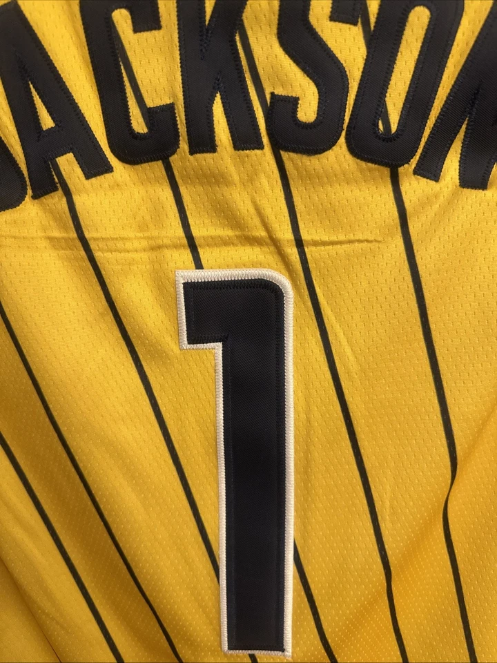 Stephen Jackson Jersey XL 52 Nike Indiana Pacers Jersey NWOT All Sewn - Изображение 3 из 4