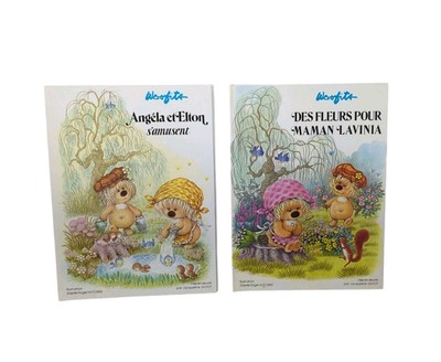 2 Woofits Books J. Guyot French Editions Angela et Elton & Des Fleurs Pour Maman