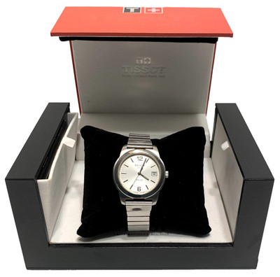 Tissot PR50 Stainless Steel Men's Watch Sapphire Crystal Manual Box New Battery!