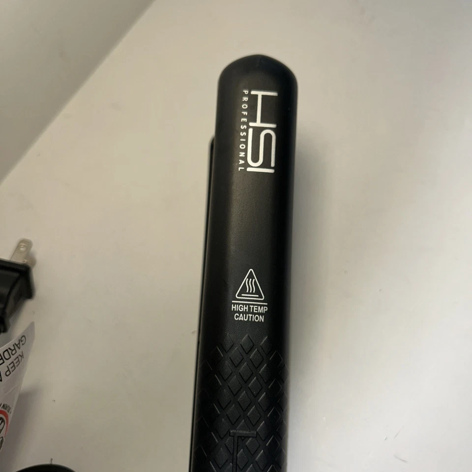Plancha de pelo profesional HSI de cerámica modelo E038 de 1 pulgada probada Foto 2 de 4