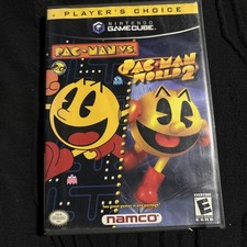 Namco Pac-Man Vs./Pac-Man World 2 Nintendo GameCube E 2003 NTSC Manual 2 Discs