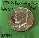 1970 S Kennedy Half Dollar Proof 40% Silver See Pictures