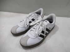Adidas VL Court 3.0 Women's Low Top Shoes White / Black / Gum - Size 10