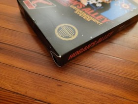 Hogan's Alley Nintendo NES CIB sin perforar barra colgante 5 tornillos EXCELENTE VIDEOJUEGO