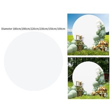 Round Backdrop Cover Circle Wedding Arch Backdrop,Stand DIY Background Decor