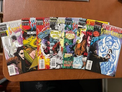 Saint Sinner Set 7: VF+ to NM #1-7, #1-2-4 NS, Others Direct Marvel 1993 $8 Ship