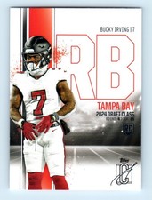 #184 2024 Topps Signature Class Base // Bucky Irving RC Buccaneers