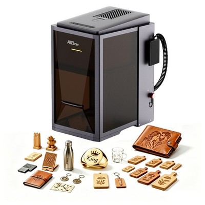Creality Falcon T1 Diode 20W Fiber Laser Engraver 10000mm/s, 5 in 1 Modul Design