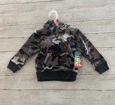 GARANIMALS Infant Toddler Boys Print Hoodie W/Front Pocket Multicolor 18 Month