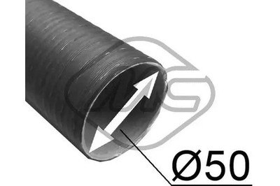 Kühlerschlauch Aluminium 02208 Metalcaucho