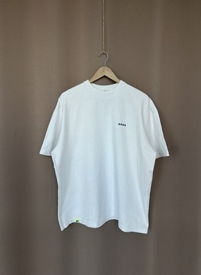 Maison Kitsune x Ader Error T-Shirt Herren Größe A1 oder M/L Weiß Kurzarm