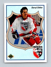 1990-91 Upper Deck Darryl Sittler Toronto Maple Leafs #504