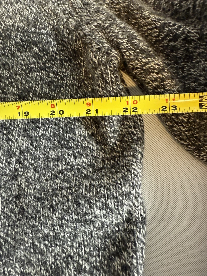 Suéter Giorgiolini Hombres XL Lana Mezcla Cachemira 1/4 Cremallera Hecho en Italia Pullover Foto 3 de 4