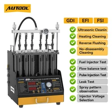 GDI TSI EFI Fuel Injector Cleaner Tester Automotive Ultrasonic Injector Cleaning