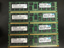 ELPIDA 32GB 4 x 8GB PC3-12800R DDR3 1600 ECC Memory Kit
