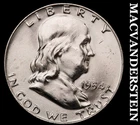 1954-D Silver Franklin Half Dollar - FBL - Choice Gem Brilliant Unc+++  #G8423