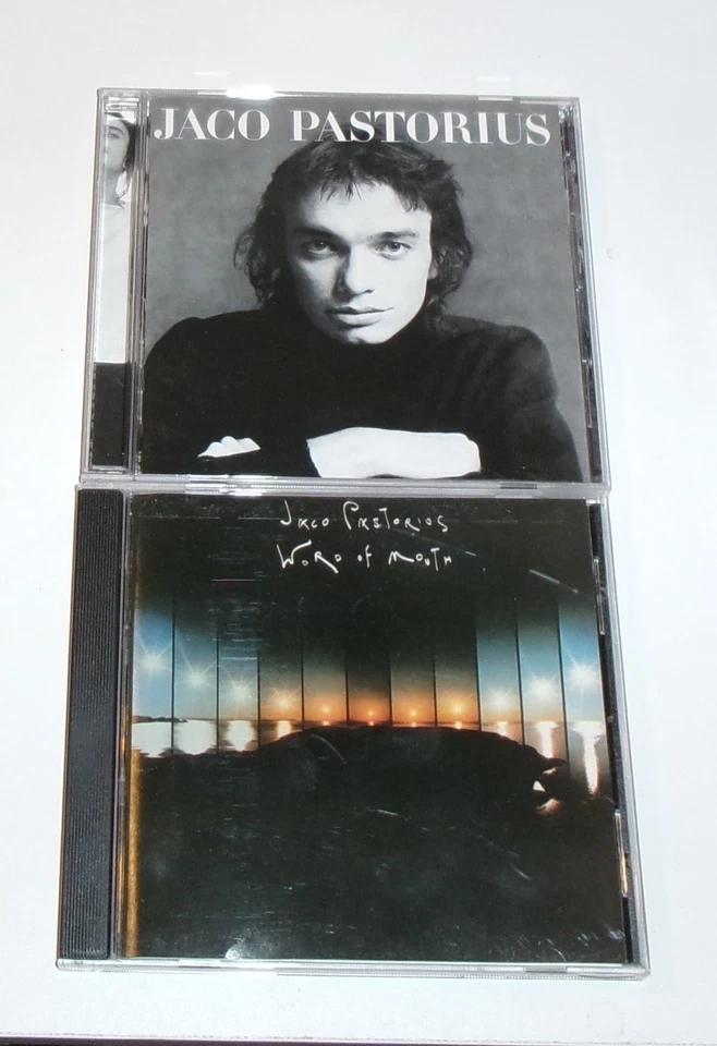 2 CD Lot Jaco Pastorius Like New Cond Self Titled Jaco Pastorius & Word Of Mouth Foto 4 de 4