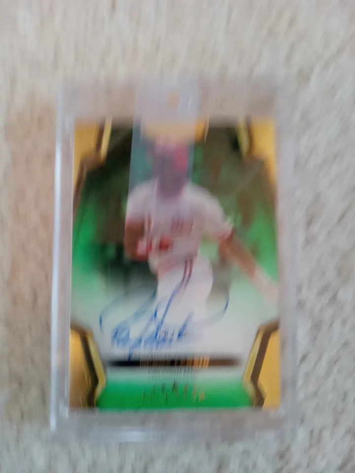 2024 Topps Five Star Barry Larkin Green Auto /15 - Reds HOF - Image 2 of 4