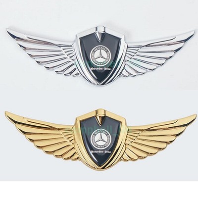 1x Für Mercede Benz Abzeichen Emblem Seitenfenster Aufkleber Badge Auto Ornament