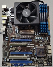 FX-8350 CPU  FAN, ASROCK 970 PRO EXTREME 4, 16GB, I/O  EVGA GTX 980 4GB...