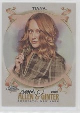 2021 Topps Allen & Ginter Chrome Refractor Sarah Tiana #229 1a1r