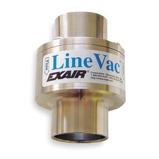 EXAIR 6060 Air Conveyor,SS,3/4 In. Hose,10.7 scfm 4LCP2