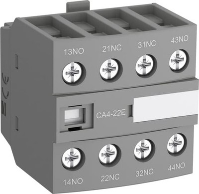 ABB CA4-22E 1SBN010140R1022 Auxiliary Contact 2NO+2NC front mounting