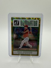 2017 Panini Donruss - Dominators Max Scherzer #D-10 Gold /99