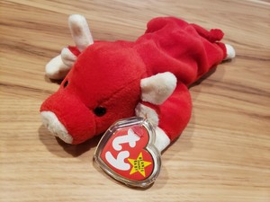 ty beanie baby snort 1995