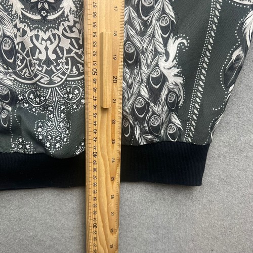 ADIDAS FARM RIO Sweatshirt UK 12 M PAVAO Peacock Bird Originals AOP Boho Paisley - Picture 4 of 12
