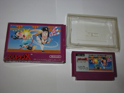 Spartan X (Kung Fu) Famicom NES Japan import Boxed no Manual US Seller