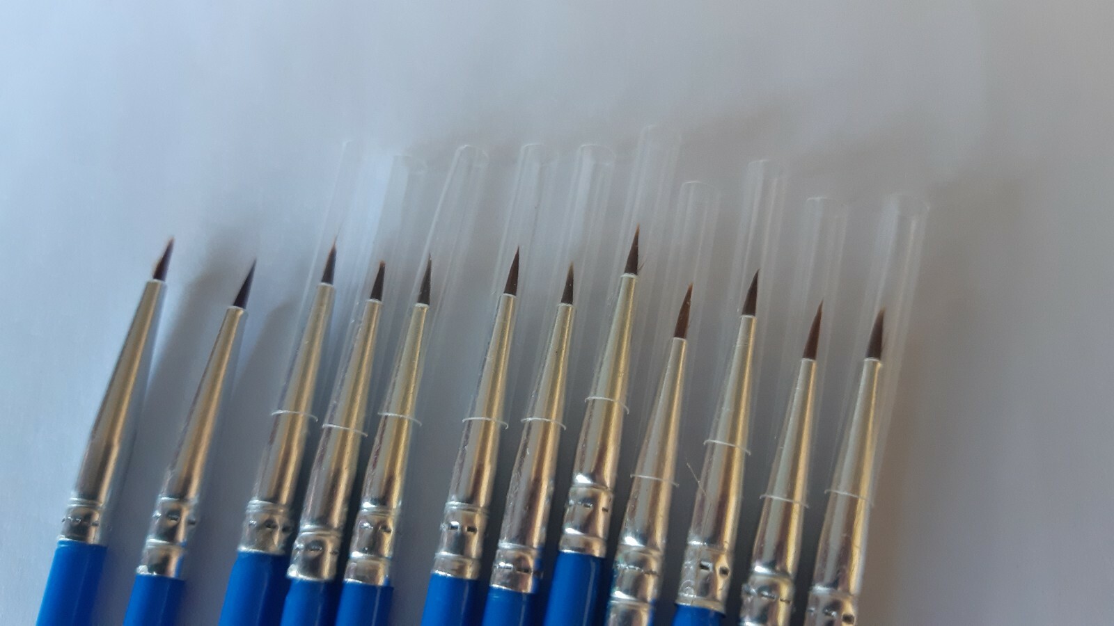 12 x Ultra Fine Car Paint Touch Up Brushes. " UK SELLER...FREE UK