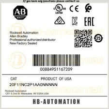 20F11NC2P1AA0NNNNN AC Drive AB Brand New  20F11NC2P1AA0NNNNN