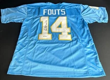 Dan Fouts Signed Chargers Jersey 'HOF 93' PSA AK46532