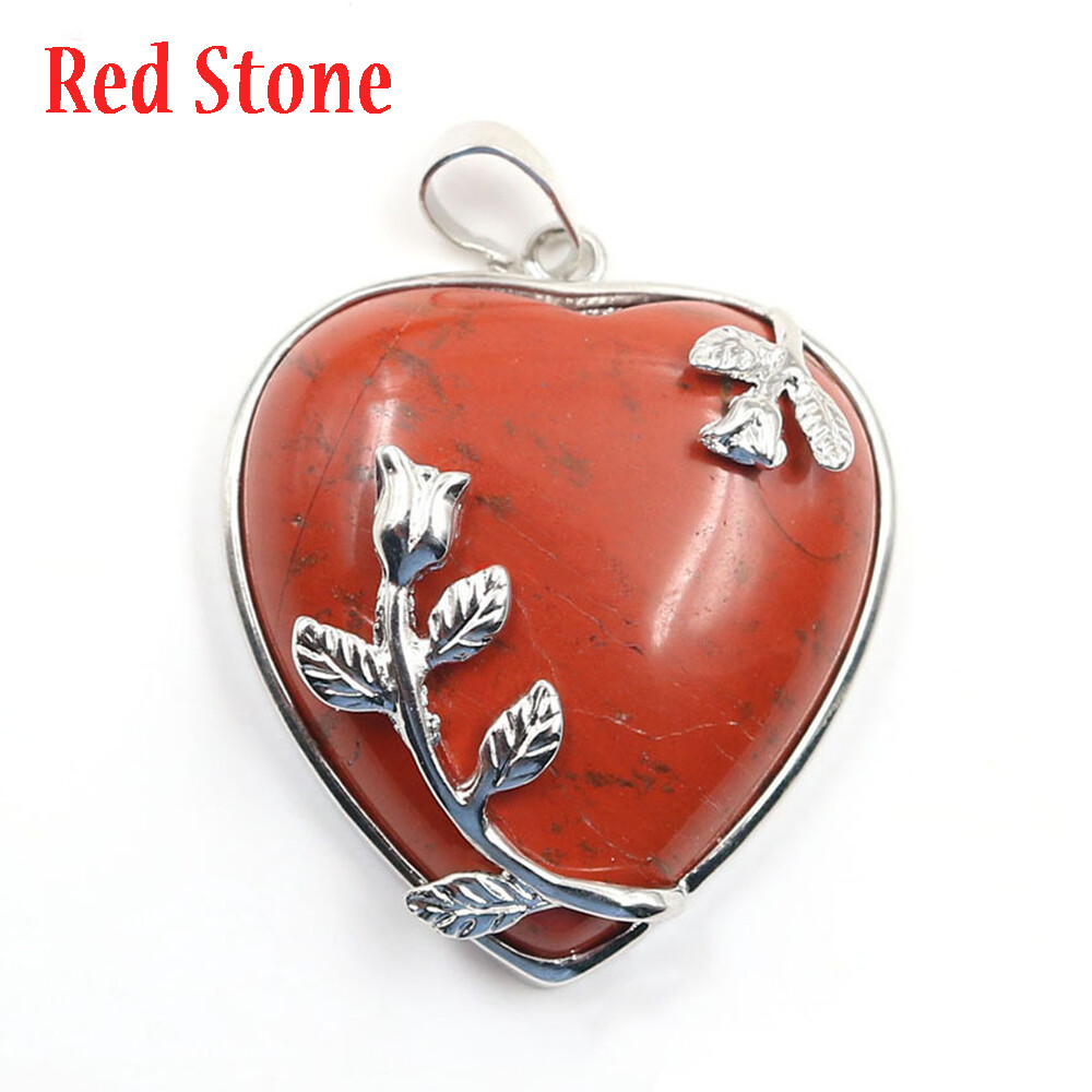 30mm Gemstone Crystal Quartz Healing Necklace Carved Star Rock - Foto 8