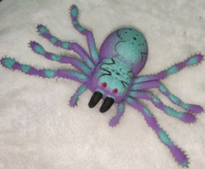 Imperiel Purple Rubber Spider Bead Stress Toy