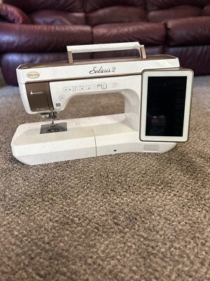 Used Babylock Solaris 2 with XL Trolley and Accessories 